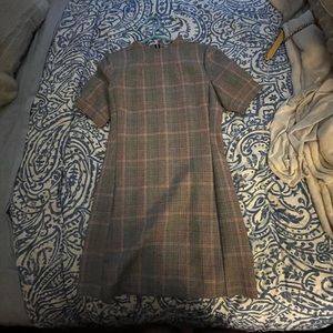 H&M plaid dress